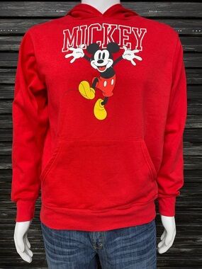 Disney Red Mickey & Friends Pullover Hoodie